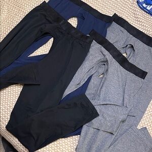 NWOT Bundle of Four (4) Chap-style leggings.